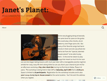 Tablet Screenshot of janetsplanetmusiclessons.com